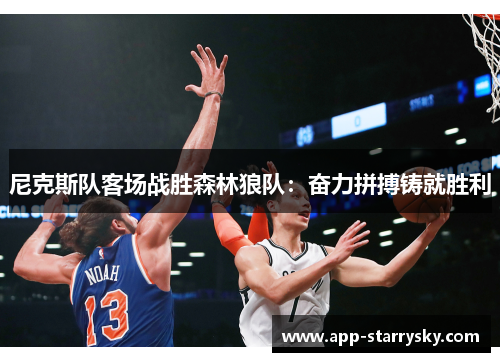 尼克斯队客场战胜森林狼队：奋力拼搏铸就胜利